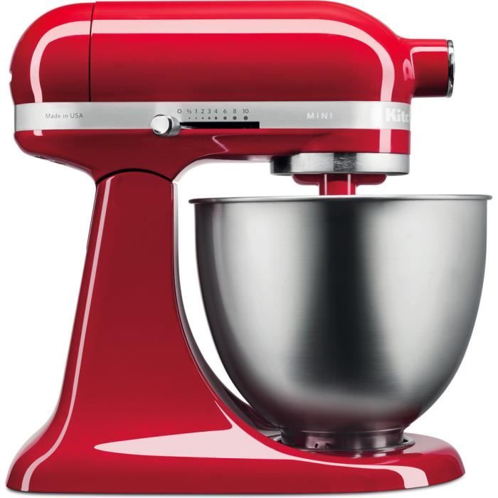 robot multifonction de 3,3L 250W rouge empire argent
