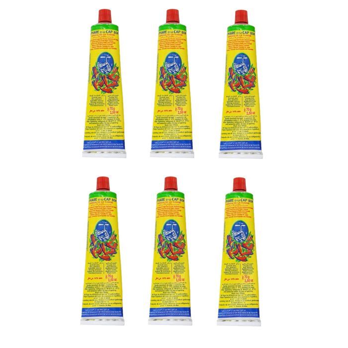 Lot 6x Harissa - Le Phare du Cap Bon - tube 70g