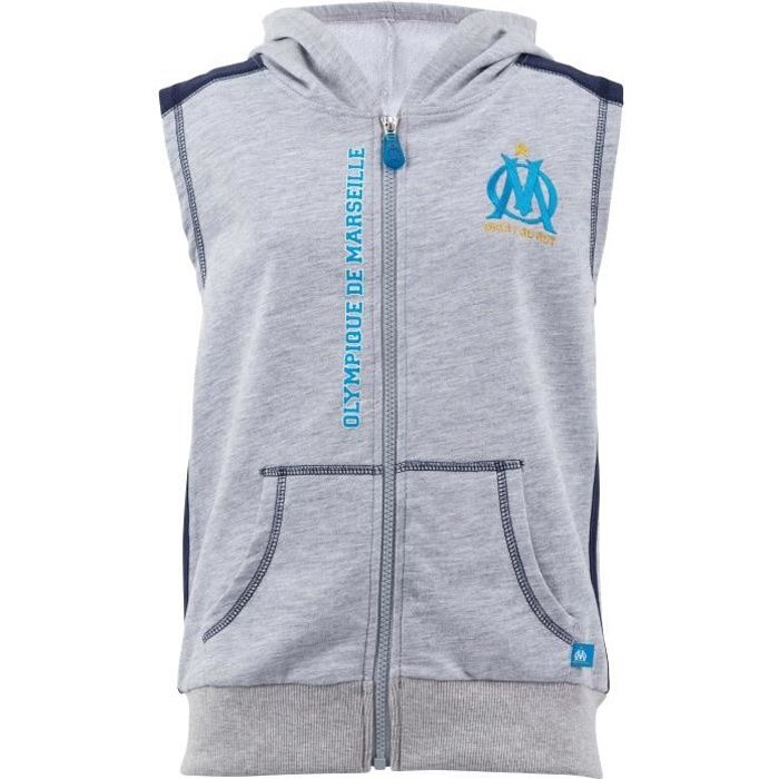 Sweat sans manche OM - Collection officielle OLYMPIQUE DE MARSEILLE