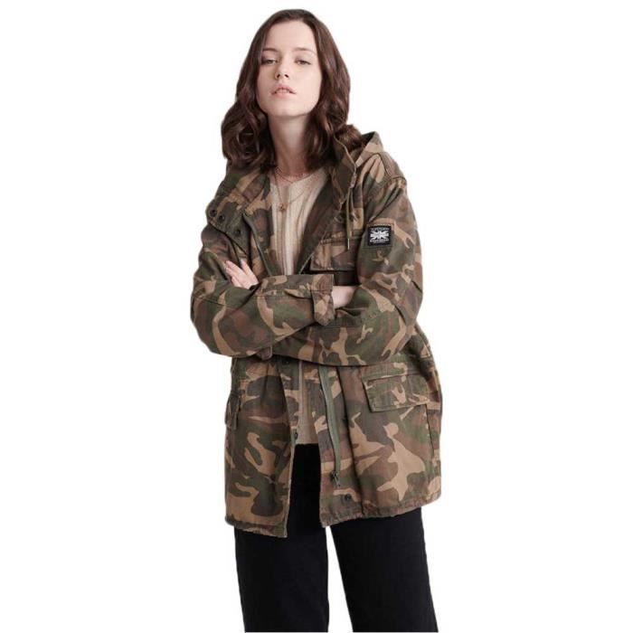 Vêtements femme Vestes Superdry Sekisho Camo Rookie
