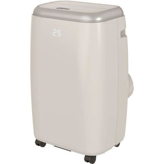 QLIMA PH635 Climatiseur mobile réversible 3500 watts - 12000 Btu - Programmable - Classe A - Silencieux