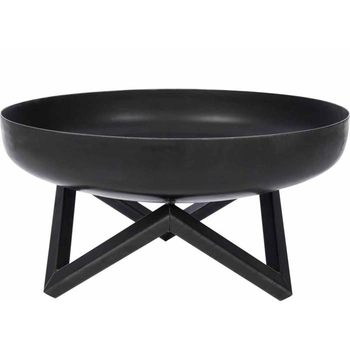Brasero sur pied en acier - diamètre 60 cm