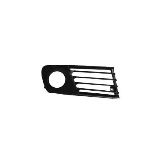 Grille calandre droite SEAT IBIZA III phase 1 2002-2006 noire, trou antibrouillard, pare chocs avant.