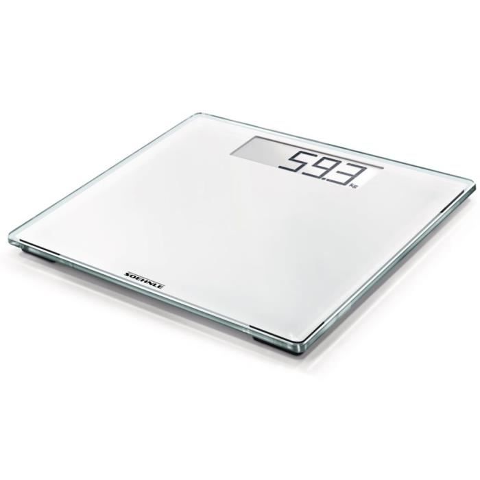 Soehnle Pèse-personne Style Sense Comfort 100 180 kg Blanc 63853