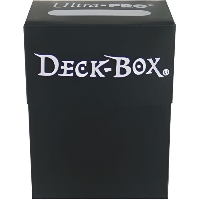 Ultra Pro boîte pour cartes Deck Box Solid Noir