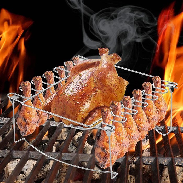 Support pour cuisses de poulet barbecue