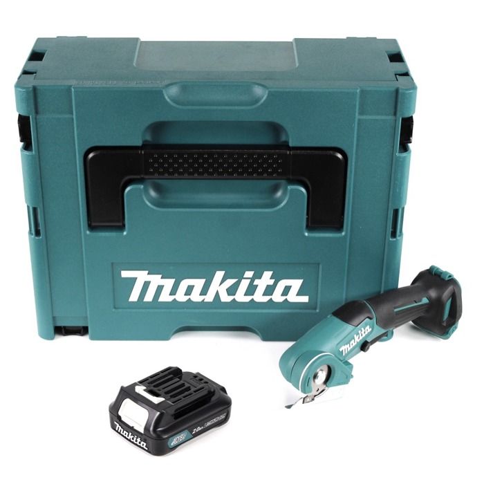 Makita CP 100 DA1J 10 8 V Sécateur universel sans fil Cutter + Coffret Makpac + 1x Batterie 2 0 Ah sans chargeur - vue 1