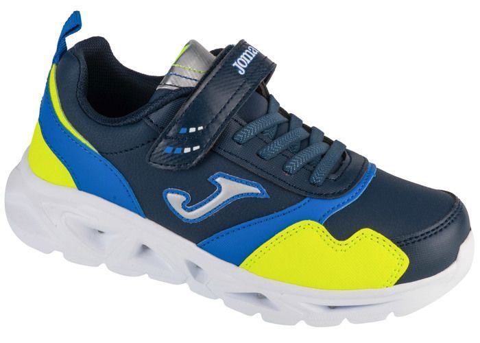 Baskets - Joma - Star Jr 24 JSTARW - Bleu marine - Synthétique - Lacets