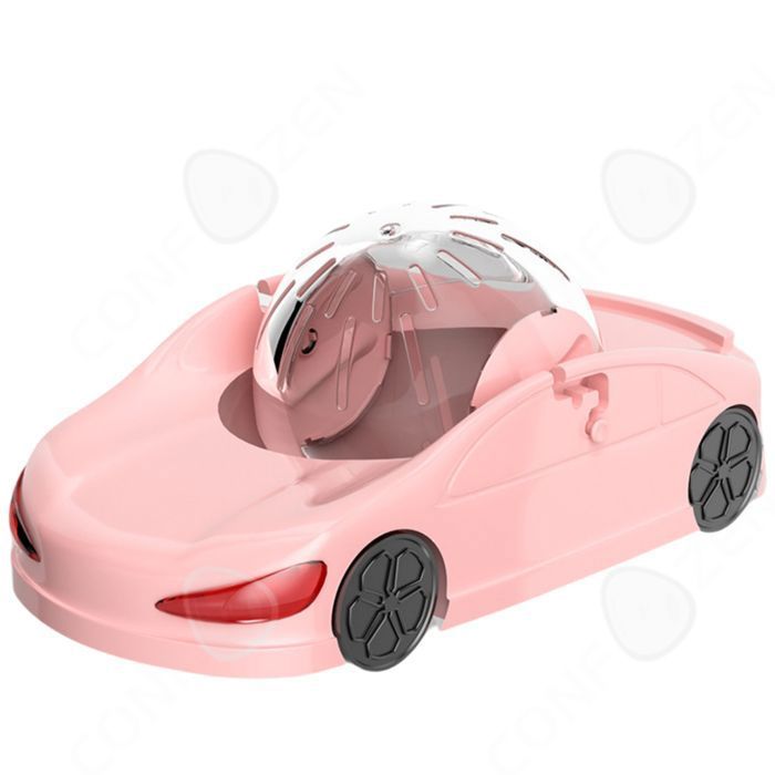 Meilleurs prix pour C Boule hamster en forme de voiture rose multifonctionnel 29x16cm hamster exercice ball balle dexercice pour hamster hamster ball