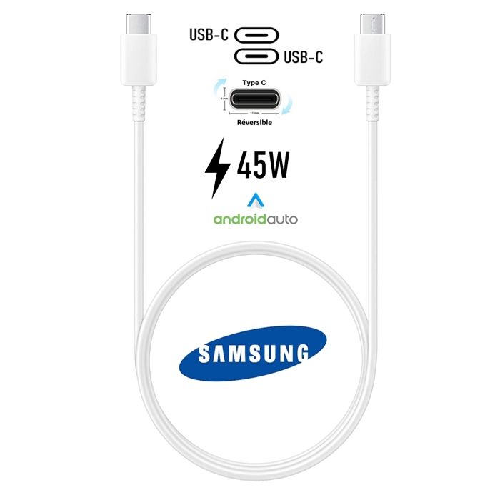 Câble Charge Rapide pour Doro Leva L30 L10 L20 USB C Android Auto™