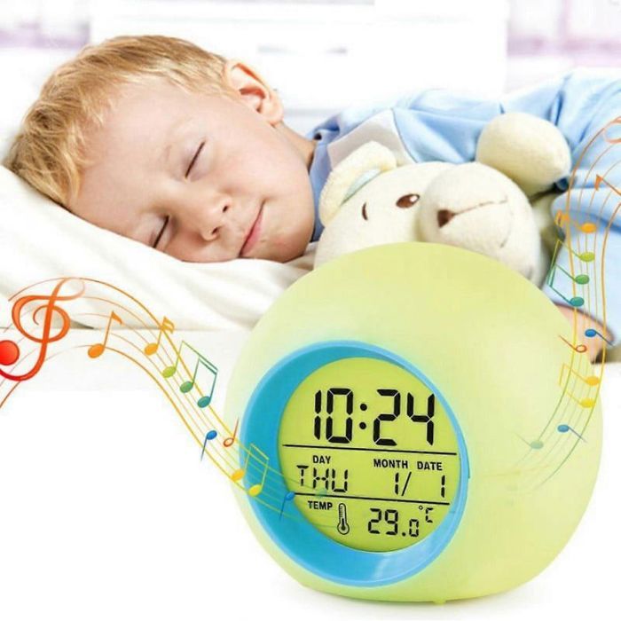 Lampe simulateur daube - Réveil lumineux Lampe de chevet tactile à intensité variable - Chambre à coucher et enfants