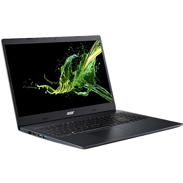 acerportable acer a315 23 a39d noir amd 3020e 4go 128 go ssd amd radeon graphics win10 en mode s 15 6 fhd mate das 0 74 noir cdiscount informatique