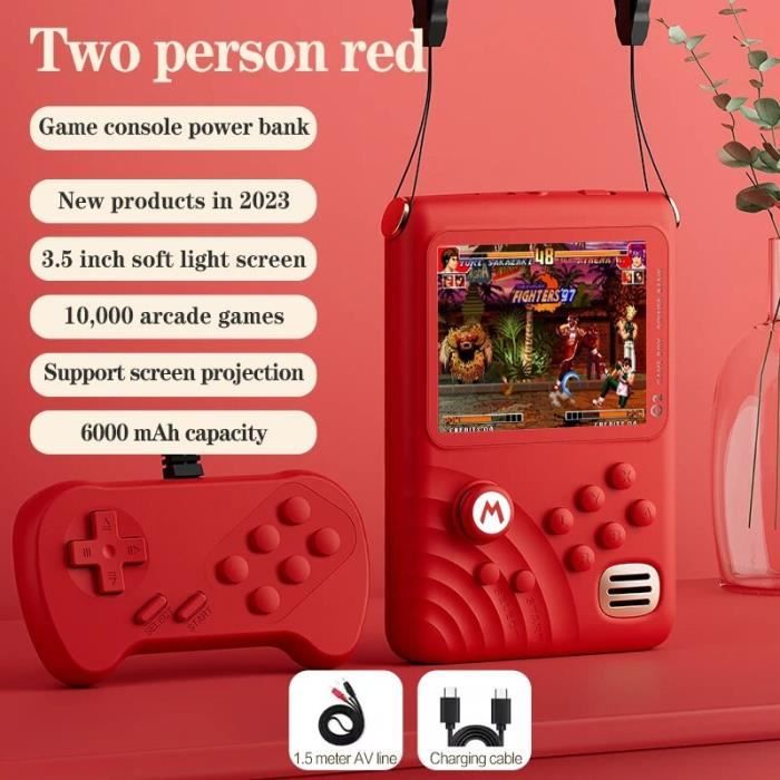 Console de jeu TV rétro 10 000 jeux 64G avec double Manettes cadeau