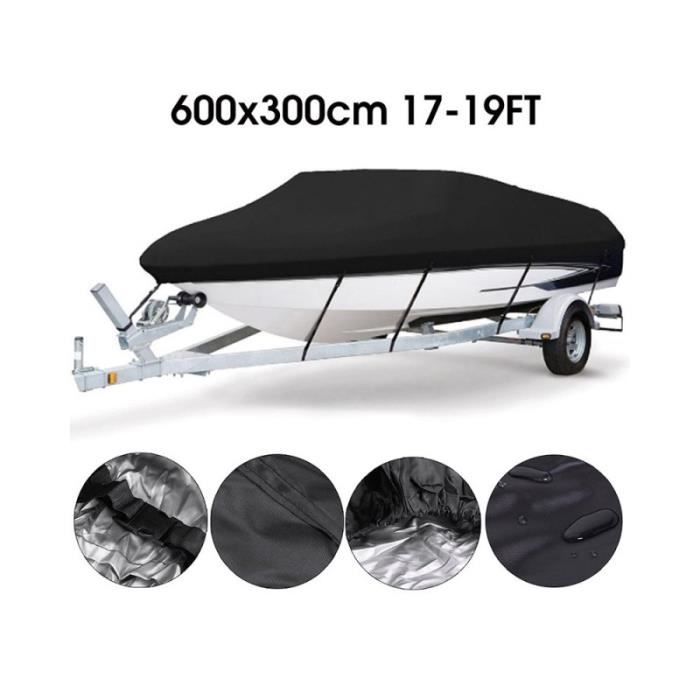 Couverture Kayak Housse Protection Anti-poussi/ère Protection Universelle pour Bateaux Etanche Protection Solaire UV pour Bateau P/êche Stockage Ext/érieur