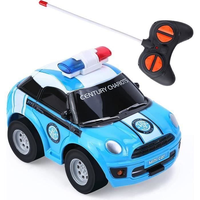 Jouet Voiture Télécommandée - AMOUNE - Voiture Motricité - Couleur Blanc - Pour Enfant 2-4 Ans - Intérieur