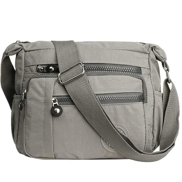 grand sac bandoulière décontracté sac fourre tout durable - France