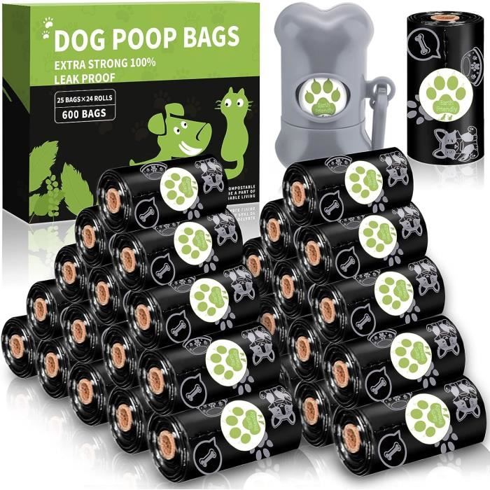 Ramasse crotte,Sac à merde en plastique pour chien, 1 pièces