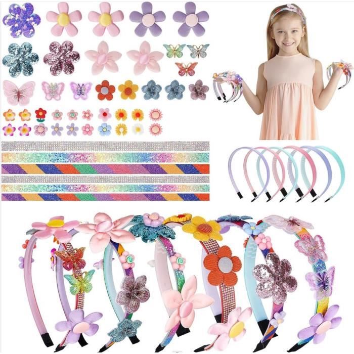 Cadeau Fille Jouet Fille 6-12 Ans Serre Tete Kit Bricolage Enfant,  Calendrier De L'Avent Idee Cadeau Noel Rigolo Accessoire Cheveux -  Cdiscount Maison