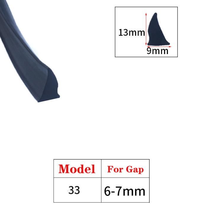 Mastic,Joint de fenêtre en caoutchouc Silicone, 2M, forme d'angle F U h