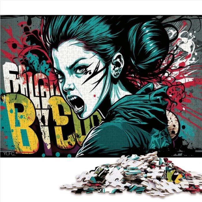 Salle Des Graffitis Peinture 1000 Pièces Pour Adultes Puzzle Jeu De Salle Des Graffitis Peinture 1000 Pièces Pour Adultes Puzzle Jeu De