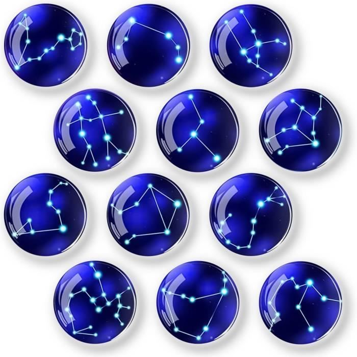 12 Pièces Aimant Magnet Frigo Aimant de Réfrigérateur Aimants