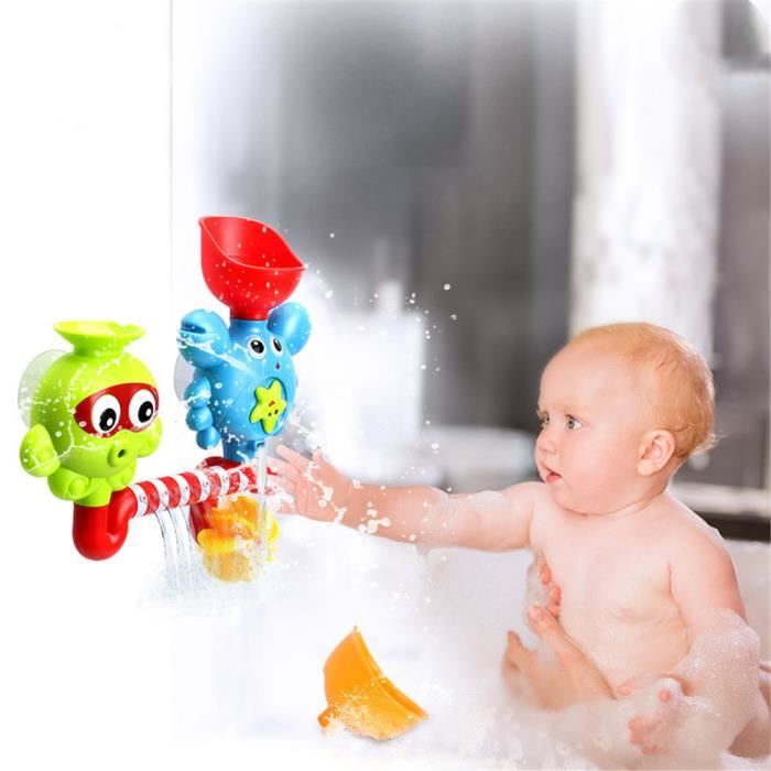 Jouet Cadeau De Noel Bebe Mignonne Bain Animaux Jouets Douche Baignoire D Eau Pour Enfants Salle De Bains Jouant Jouet Cadeaux Achat Vente Jeu D Apprentissage Cdiscount