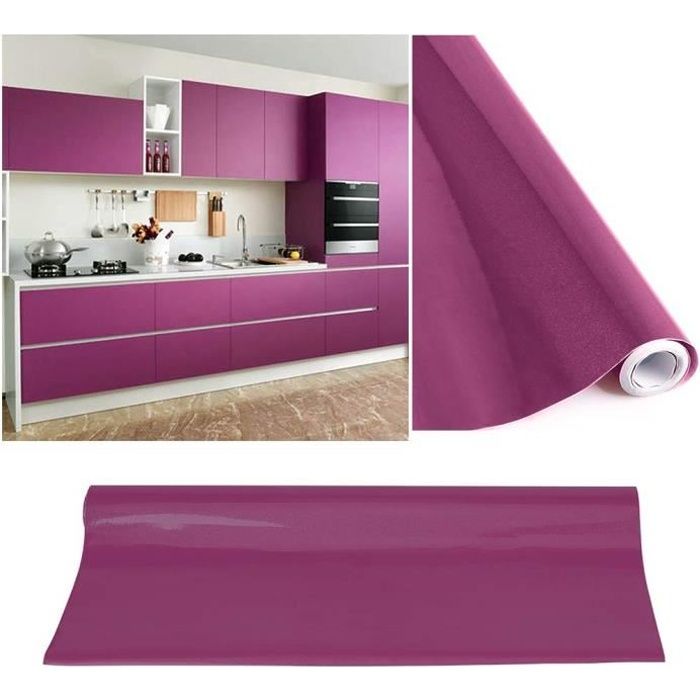 Papier Peint Auto Adhesif Pour Armoire De Cuisine En Pvc