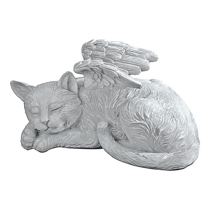 Ange Solaire De Jardin En Résine - Décor Commémoratif Pour Tombes, Allées, Terrasses
