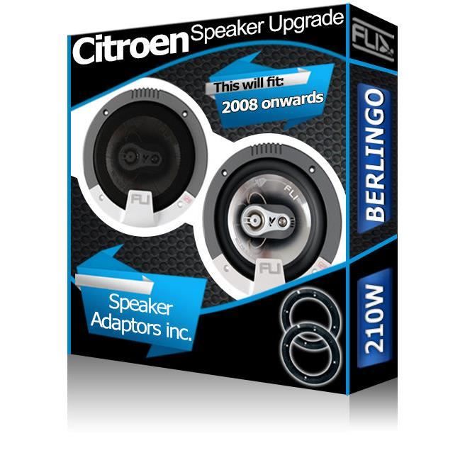 Citroen Berlingo Front Door Speakers Fli car speakers + speaker