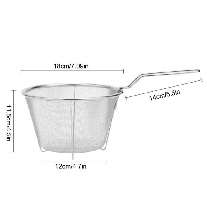 Friteuse électrique CROSSON 4L avec tête de friteuse rotative facile à