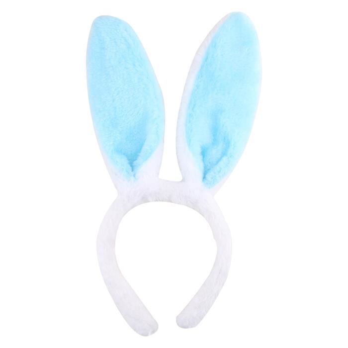 Ensemble oreilles de lapin pour enfants et adultes, 3 pièces, bandeau