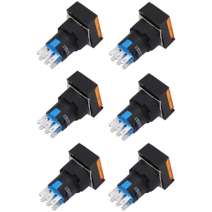 Interrupteur Momentané Bouton Poussoir - Contrôle D’accès Et Commande électrique - Marque Uxcell