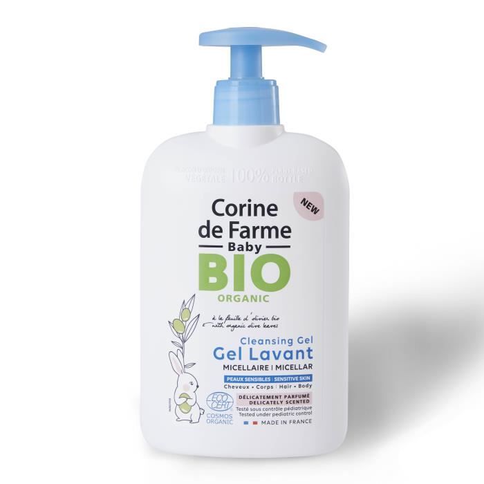 Gel Lavant Micellaire Corps & Cheveux Parfumé - Certifié Bio