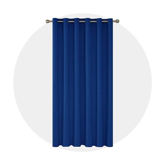 Isolation Thermique Rideau Occultant Pour Traitement De Porte 132 1 X 213 4 Cm Orange Deconovo Rideau De Porte A Å