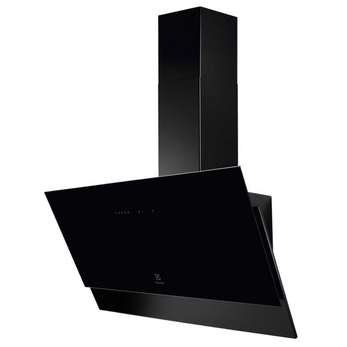 Hotte décorative - ELECTROLUX - LFV429K - Largeur 90 cm - Aspiration périmétrale - 3 vitesses + 1 Intensive