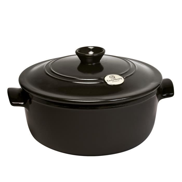 Emile Henry: Cocotte ronde rouge 5L