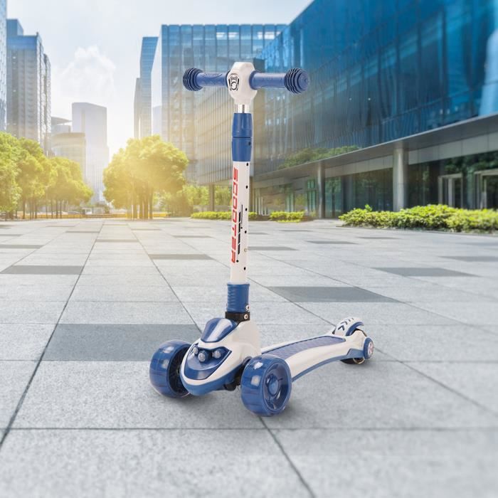 Trottinette Enfant Pliable avec Roues LED - Ciel & terre Commerce