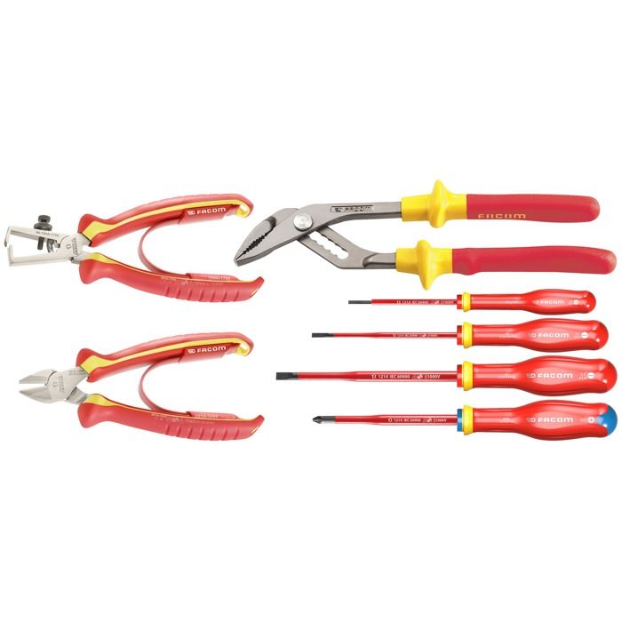 Pince coupante devant gainée 20cm - FACOM - 190.20CPE - Cdiscount Bricolage