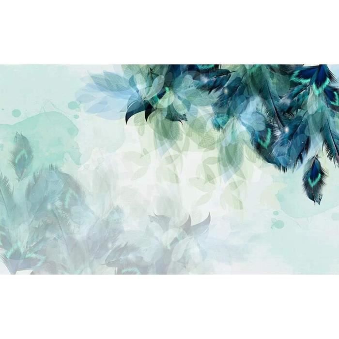 Boa En Plumes Bleu De 2 Mètres - Plumes De Dinde Douces - Pour Artisanat, Costumes, Décoration