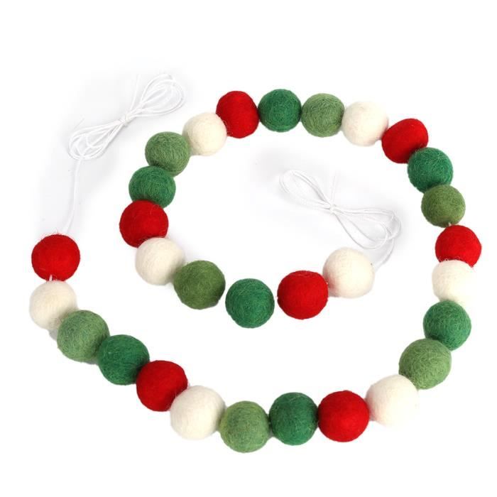 Couronne De Boules De Noël De 35 Cm – Guirlande De Noël Avec