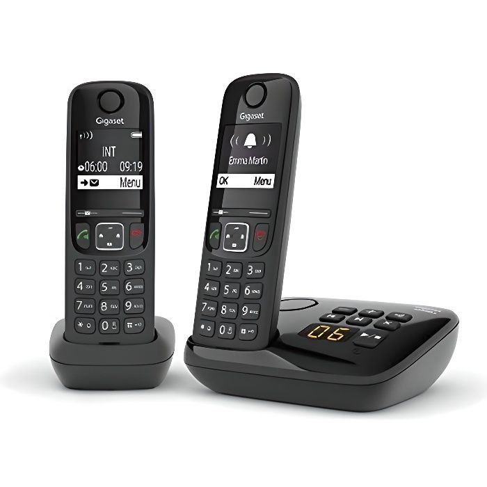 téléphone fixe sans fil action