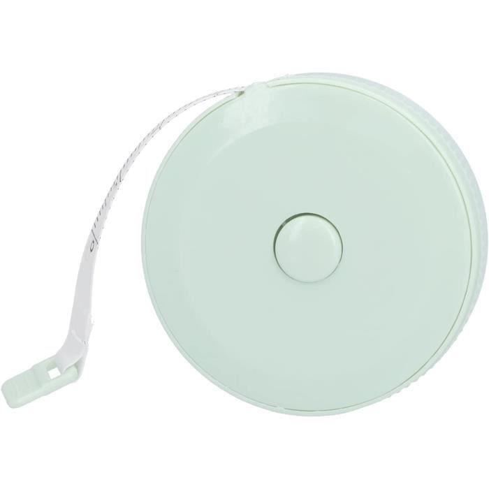 Ruban à Mesurer pour le Corps - Mètre Ruban Auto-Bloquant avec Bouton Poussoir - Outil Précis