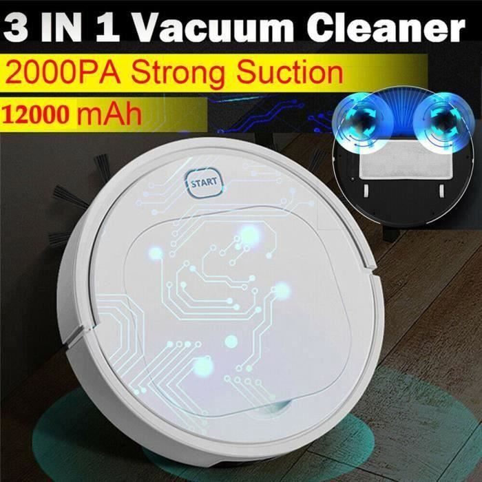 Aspirateur Robot Laveur Q08 Max+ - 3 en 1 - 10000pa - Station Auto-Vidage - Navigation LDS - Aspirateur laveur