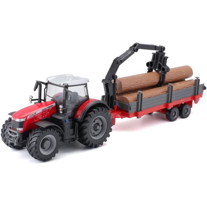 Set De Tracteur Jouet Ferme Avec Remorque Et Moissonneuse - Jouet Éducatif Enfant 3 Ans Et Plus - Cadeau Garçon Fille