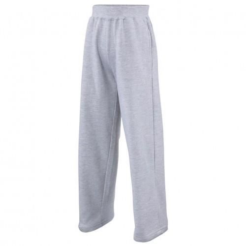 pantalon de jogging enfant gris awdis avec poches latérales et taille élastiquée