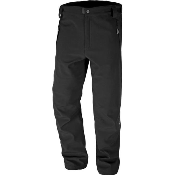 SUKUTU Hommes Outdoor Softshell Randonnée Pantalon Épaississement Pantalon en Molleton Chaud Imperméable Coupe-Vent Neige Ski Sport Pantalon Long 