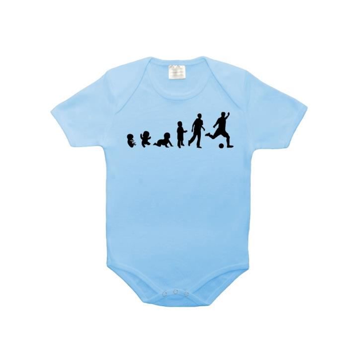 Body Bebe 100 Coton Evolution Bebe Foot Bleu 0 3 Mois Bleu Cdiscount Pret A Porter