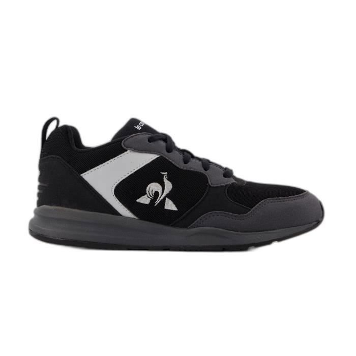 Baskets enfant LE COQ SPORTIF R500 GS SPORT - Noir - Lacets - Taille 39