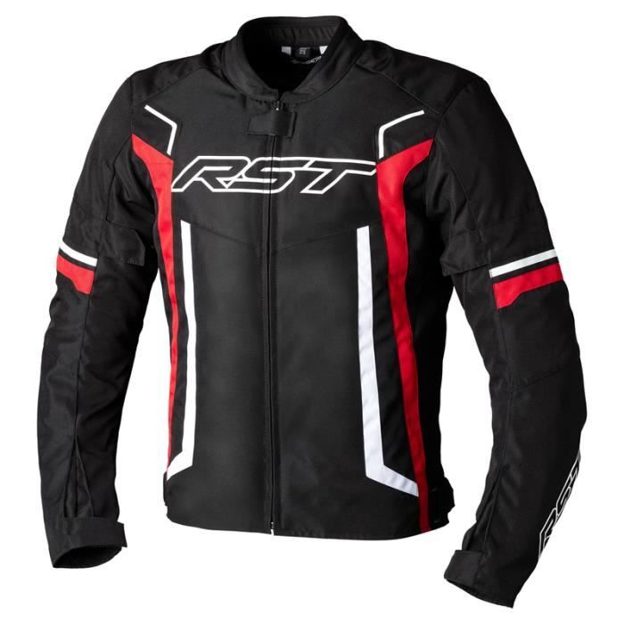 Veste moto RST Pilot EVO CE rouge 3XL Cdiscount Auto