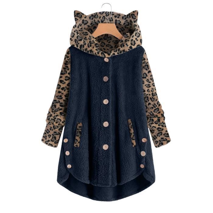 Veste polaire femme capuche oreille online